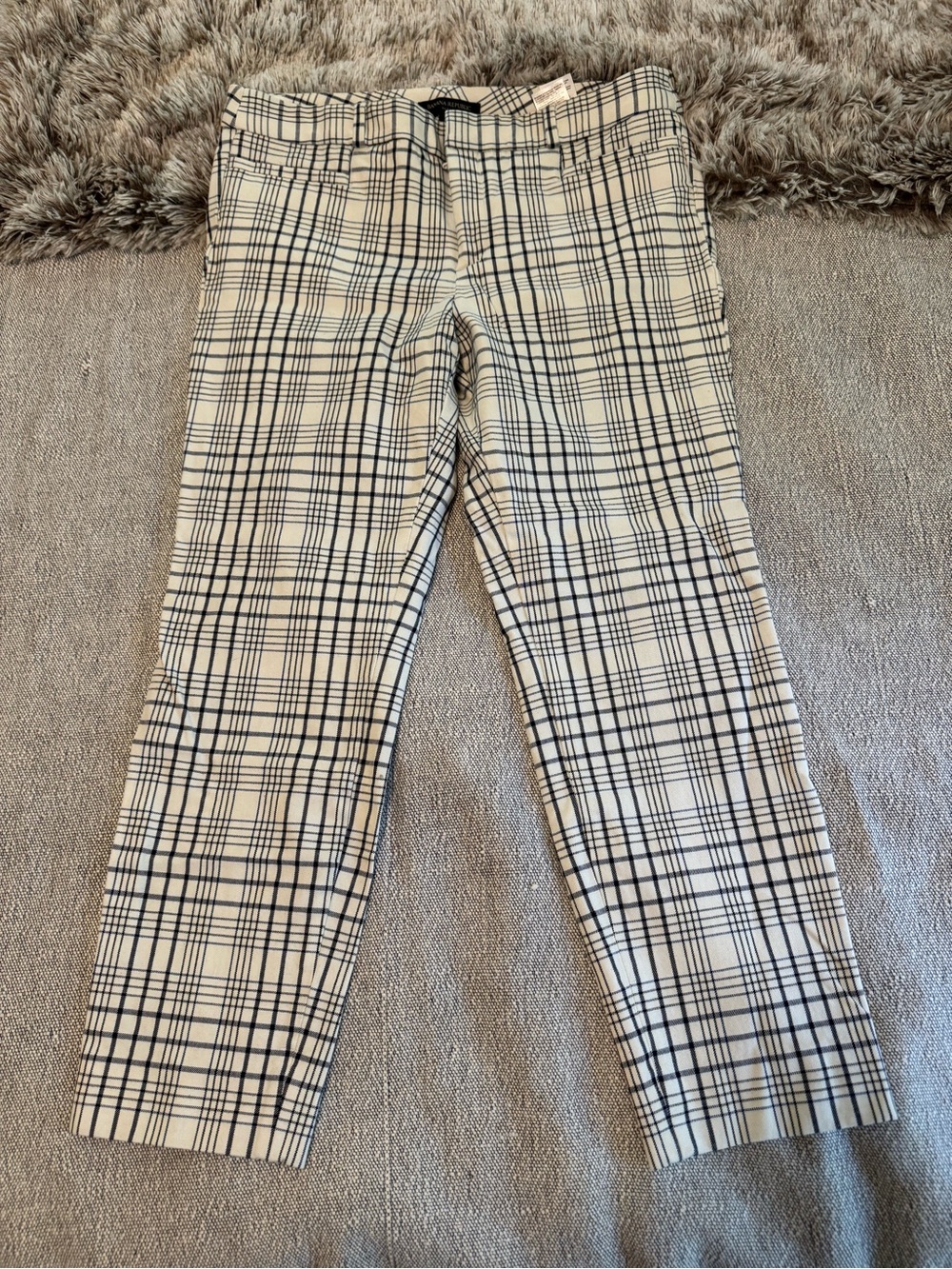 Banana Republic Straight-Leg Cropped Trousers